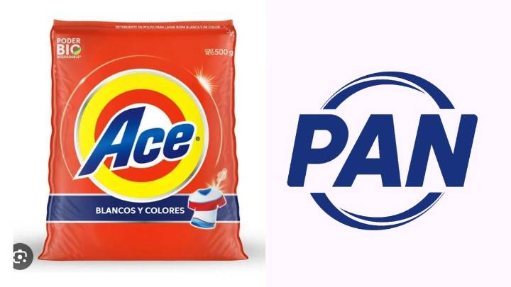 Comparan nuevo logo de Acción Nacional con el de detergente en polvo