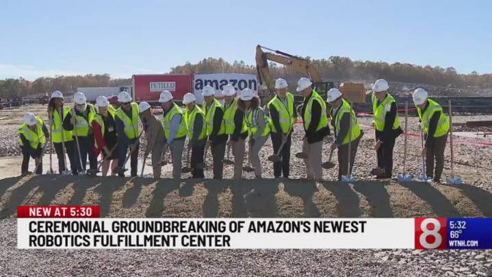 Amazon center in Waterbury expected to bring 1,000 new jobs to Connecticut