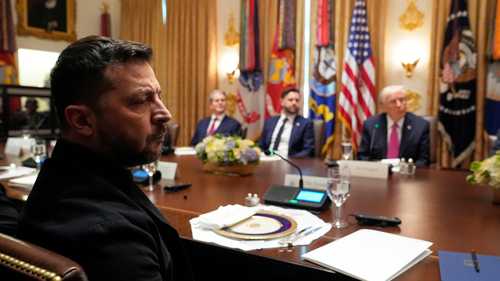 Trump and Ukraine's Zelenskyy meet at White House