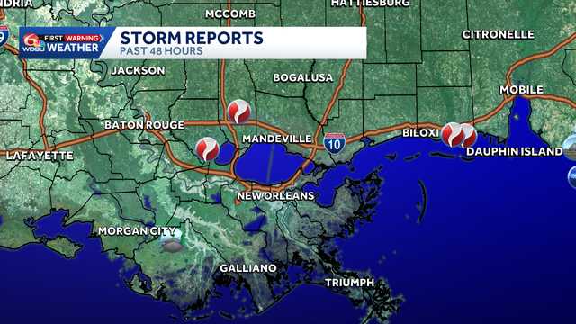 National Weather Service confirms two tornadoes in Louisiana over the weekend