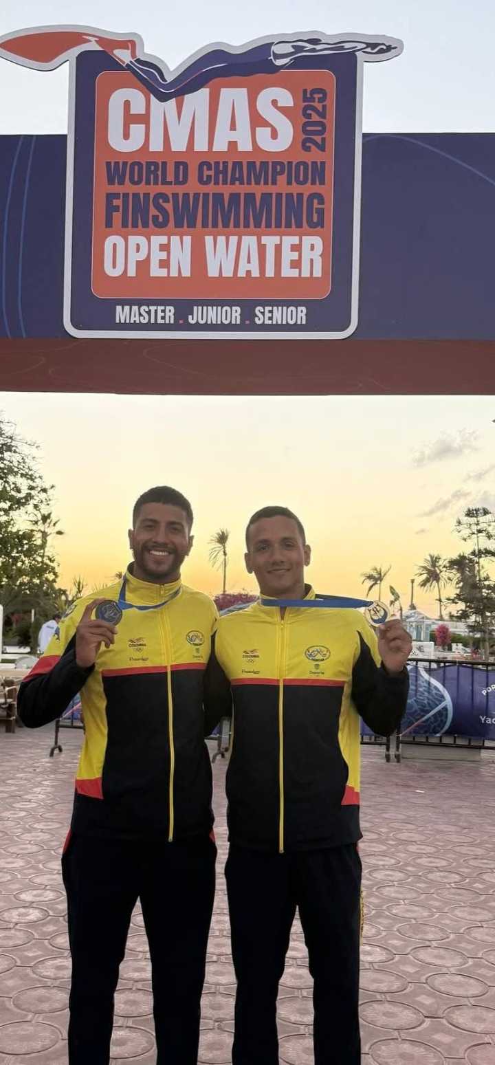 El sanandresano Alexander Jiménez Ramirez tetracampeon mundial de aguas abiertas 
