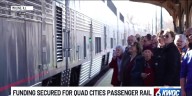 Quad Cities leaders celebrate transit bill funding passenger rail