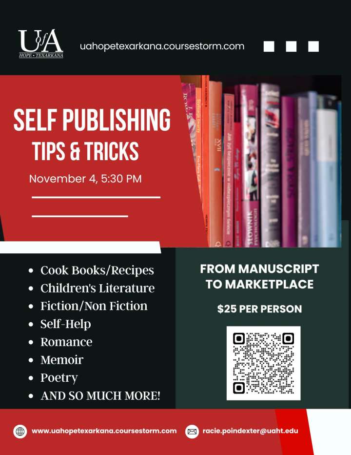UAHT to offer self-publishing course for aspiring authors