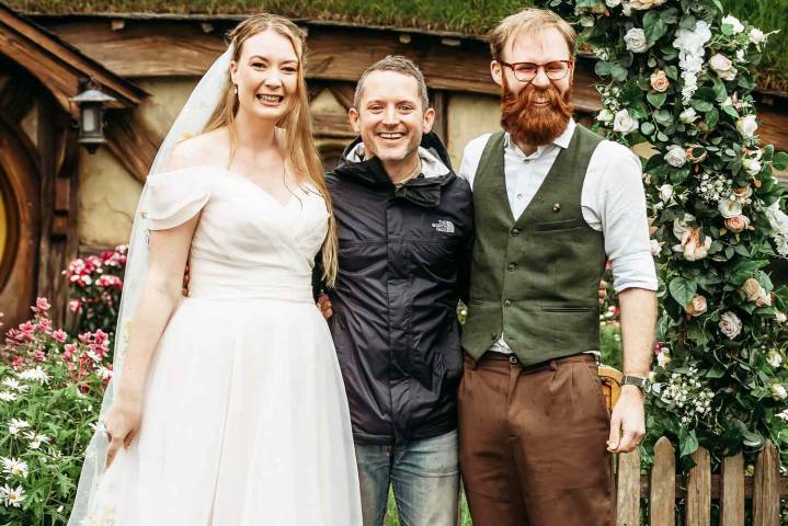 Elijah Wood Surprises Couple at Their ‘Hobbiton’ Wedding in New Zealand
