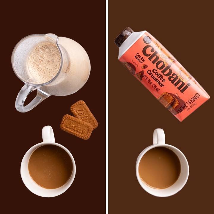 How to Make Copycat Chobani Cookie Butter Creamer