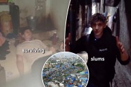 YouTuber Pete Z slammed for filming himself 'surviving' an Indian slum