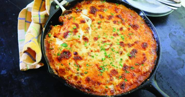With a skillet, moussaka doesn't have to be a project dish
