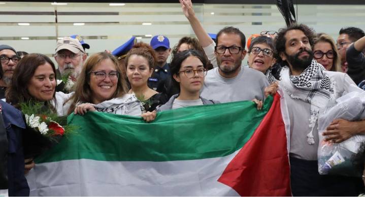 Activistas mexicanos denuncian torturas tras su detención en Israel: ‘fuimos secuestrados’, afirman