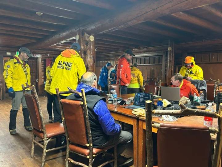 K-9s, drones, search teams looking for missing mother and son near Echo Lake