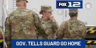 Oregon gov. directs National Guard members to go home