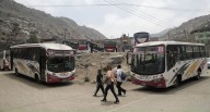 Empresas de transporte público “Huáscar” y “Roma” siguen acatando el paro pese al levantamiento (FOTOS)