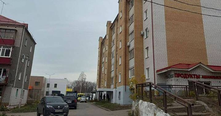 Newborn baby dies after being 'thrown 40ft from window by five