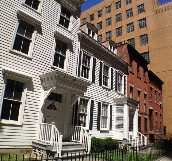 Developer seeks to merge historic Duffield Street rowhouses