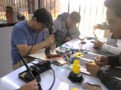 Estudiantes de Sistemas Electrónicos muestran potencial de su carrera a sus homólogos de bachillerato: UATx