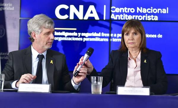 Bullrich presentó el Centro Nacional Antiterrorista