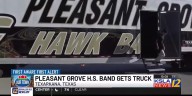 Pleasant Grove High gets new truck donated to transport band equipment