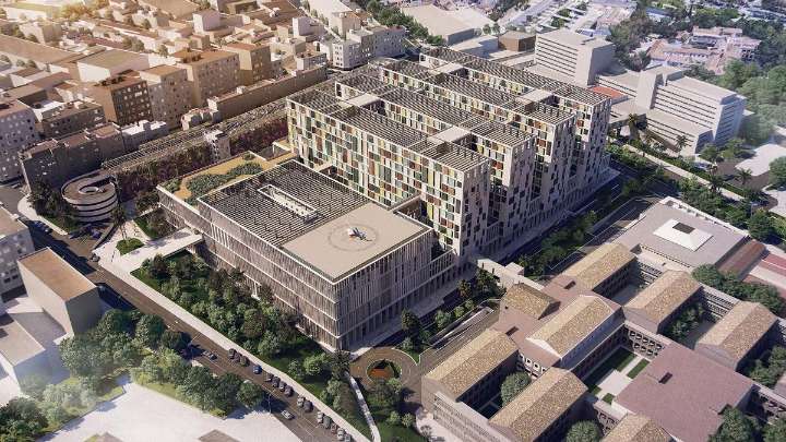 La Junta elige a las constructoras que levantarán el tercer hospital de Málaga