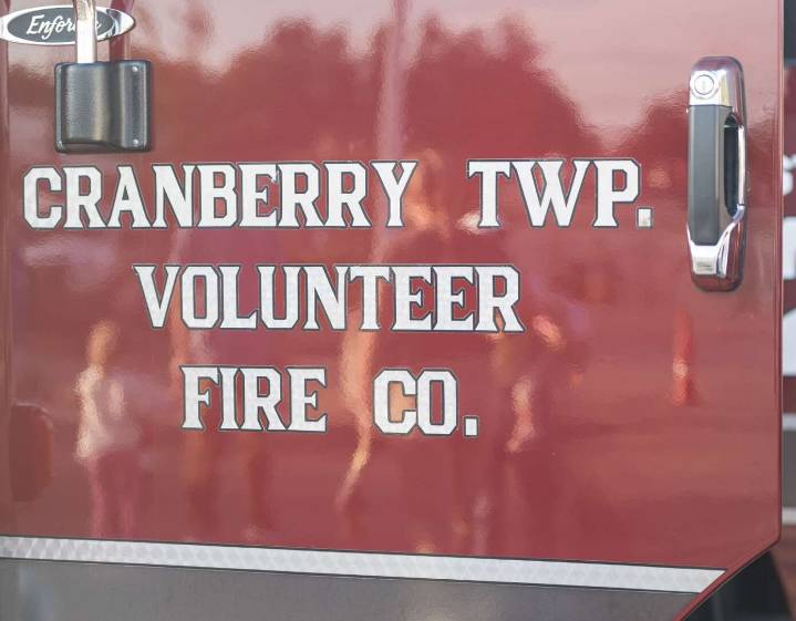 Cranberry fire company awarded $500,000 grant