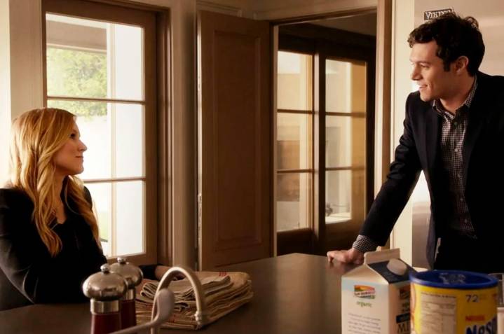 Kristen Bell Says Adam Brody Referred to Pregnant Sex Scene as a 'Threesome'