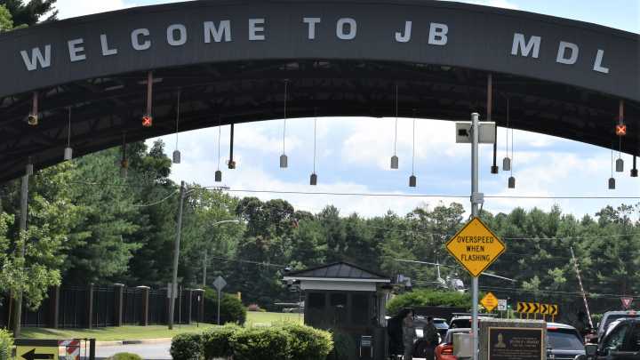 Civilian worker charged in active-shooter hoax at Joint Base MDL
