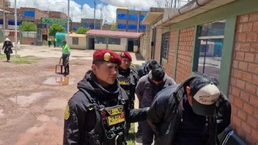 Puno: detienen a tres hombres al desarticular presunta banda criminal "Los Injertos de Juliaca"