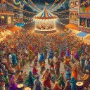 Tripura's 'Mayer Gamon Carnival': A Festive Procession of Durga Idols