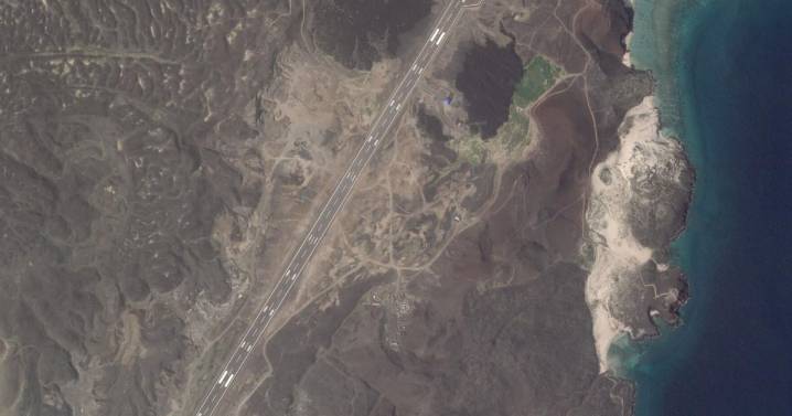 A mysterious airstrip built on a Yemeni island comes as Houthi rebels are increasingly squeezed