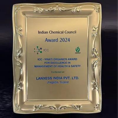 LANXESS India Honoured with Three Recognitions by Indian Chemical Council