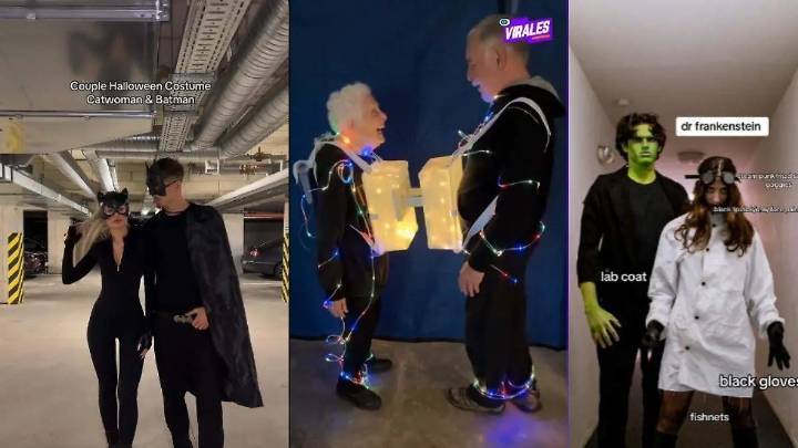 Atrae los reflectores para Halloween con originales disfraces de pareja