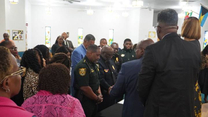'Sacred occasion': Alachua County law enforcement officers' badges blessed