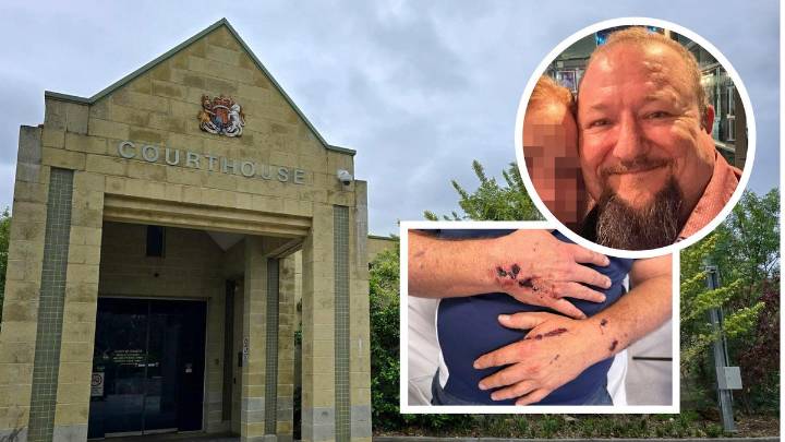 Jason Kevin Smithwick, 47, imprisoned for a year after bashing 63yo Mandurah businessman over ex