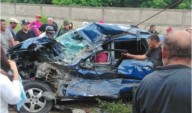 Terrible choque en la vía Palito Blanco deja a esposos gravemente heridos: ¿Qué sucedió?