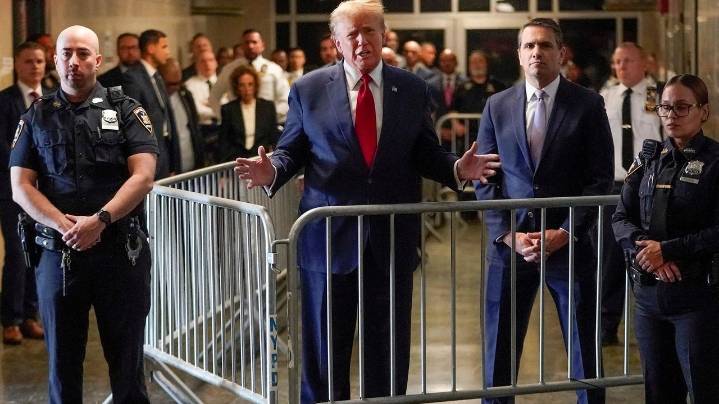 Trump appeals hush money trial conviction, court papers show