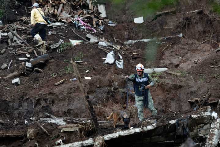 Suman 47 muertos y 38 desaparecidos en el país por lluvias