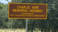 Charlie Kirk Memorial Highway sign unveiled. Where else could it happen?