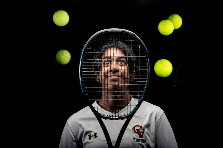 Cumberland Valley’s Riya Srinivas wins District 3 3A singles title