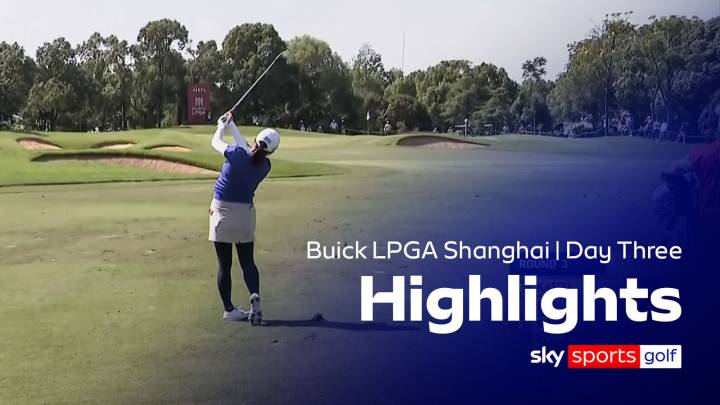 Buick LPGA Shanghai | Day Three highlights