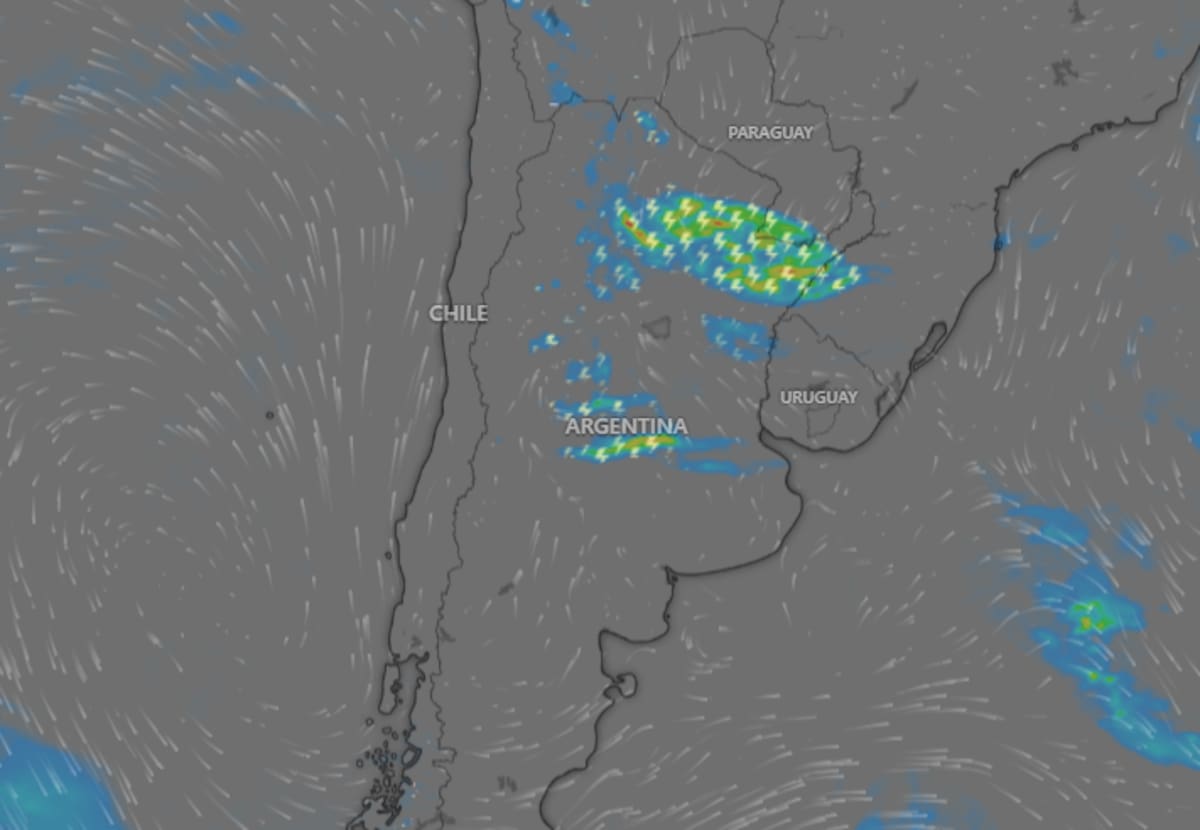 Pronóstico. Rige una alerta naranja y amarilla por tormentas para este viernes 17 de octubre