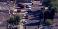 Standoff underway after 2 suspects ram ICE officers’ vehicle in Avondale