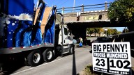 Big Penny 1, Bud Light truck 0. Semi hauling beer latest to hit Lansing bridge