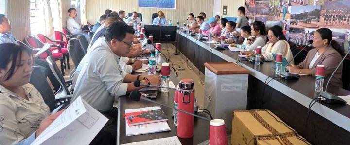 DLMC reviews flagship schemes implementation in West Siang