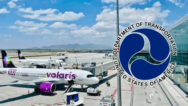 Transporte de EU cancela rutas de Aeroméxico, Volaris y Viva