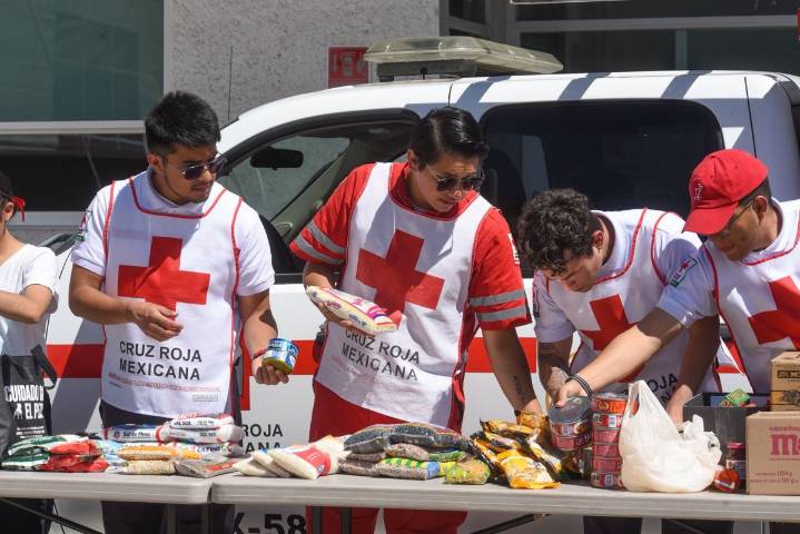 Ya operan los Centros de Acopio de Toluca, Naucalpan y Huixquilucan de Cruz Roja Mexicana
