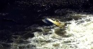 Grandfather on capsized fishing boat grieving loss of grandson; stresses importance of life jackets