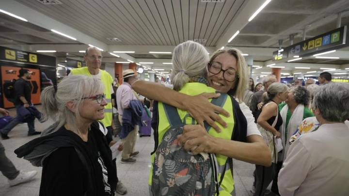 VÍDEO | Reyes Rigo, Lucía Muñoz y Alejandra Martínez aterrizan en Mallorca