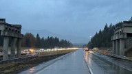 Westbound I-90 near Cle Elum back open after crews demolish damaged bridge