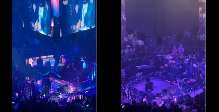 ¿Fue amenaza? Alfredo Olivas interrumpe show en Pachuca y abandona escenario [Video]