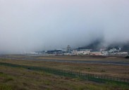 Ocho vuelos desviados por la niebla en el aeropuerto de Tenerife Norte