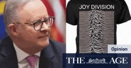 Then they came for our T-shirts … but why stop at Joy Division, Sussan Ley?