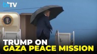 U.S. President Donald Trump Begins Middle East Trip To Support Gaza Ceasefire